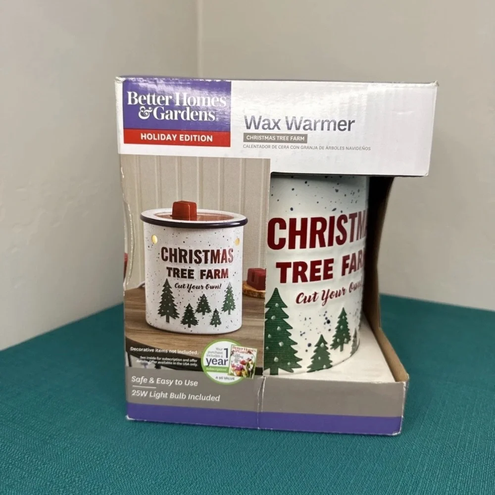 Better Homes & Gardens Holiday Wax Warmer - Holiday Edition- Christmas Tree Farm